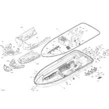 09- Hull pour Sea-Doo 2020 001 - GTR 230, 2020
