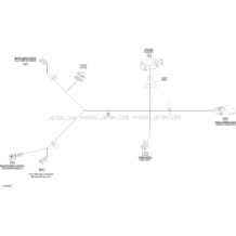 10- Electrical Harness Steering 278003827 pour Seadoo 2020 005 - GTI 130 PRO (Rental), 2020