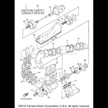 REPAIR KIT 1 pour Yamaha 1998 WaveRunner WAVEVENTURE 700 (WVT700W) 1998