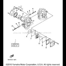 REPAIR KIT 2 pour Yamaha 1998 WaveRunner WAVEVENTURE 700 (WVT700W) 1998