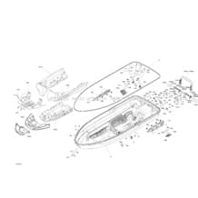 09- Hull pour Sea-Doo 2020 004 - GTI SE 170, 2020