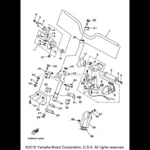 STEERING 1 pour Yamaha 1998 WaveRunner WAVEVENTURE 700 (WVT700W) 1998
