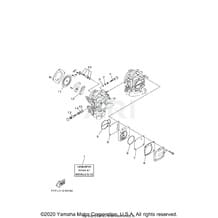 REPAIR KIT 2 pour Yamaha 2018 WaveRunner SJ700B-T - 2018