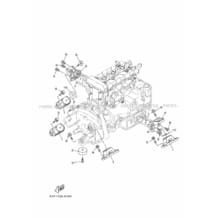 ENGINE MOUNT pour Yamaha 2019 WaveRunner EX DELUXE - EX1050AU - 2019