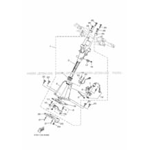 STEERING 2 pour Yamaha 2019 WaveRunner EX DELUXE - EX1050AU - 2019