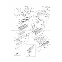 INTAKE pour Yamaha 2019 WaveRunner SUPER JET - SJ700B-U - 2019