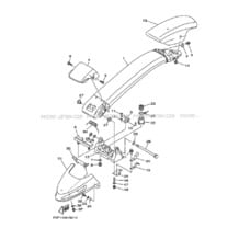 STEERING 2 pour Yamaha 2019 WaveRunner SUPER JET - SJ700B-U - 2019