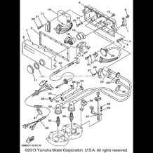 ELECTRICAL 1 pour Yamaha 1999 WaveRunner SUPER JET - SJ700AX - 1999