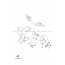 STEERING 3 pour Yamaha 2019 WaveRunner VX - VX1050CU - 2019