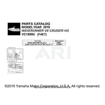 1 TITLE PAGE pour Yamaha 2019 WaveRunner VX CRUISER HO - VC1800U - 2019