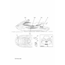 GRAPHICS pour Yamaha 2019 WaveRunner VX CRUISER HO - VC1800U - 2019