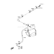 Cooling pour Kawasaki 1991 300 SX