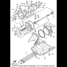 JET UNIT 1 pour Yamaha 1999 WaveRunner SUPER JET - SJ700AX - 1999