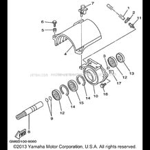 JET UNIT 2 pour Yamaha 1999 WaveRunner SUPER JET - SJ700AX - 1999