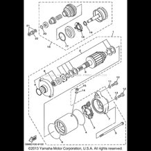 STARTING MOTOR pour Yamaha 1999 WaveRunner SUPER JET - SJ700AX - 1999