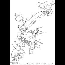 STEERING 2 pour Yamaha 1999 WaveRunner SUPER JET 700 (SJ700AX) 1999