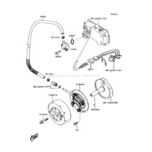 Generator(JS300-A2/A3/A4/A5) pour Kawasaki 1991 300 SX