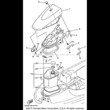 ENGINE HATCH 2 pour Yamaha 1999 WaveRunner WAVE RUNNER GP1200 - GP1200X - 1999