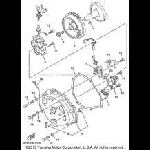 GENERATOR pour Yamaha 1999 WaveRunner WAVE RUNNER GP1200 - GP1200X - 1999