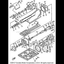 JET UNIT pour Yamaha 1987 WaveRunner WJ500H - 1987