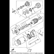 STARTING MOTOR pour Yamaha 1999 WaveRunner WAVE RUNNER GP1200 - GP1200X - 1999