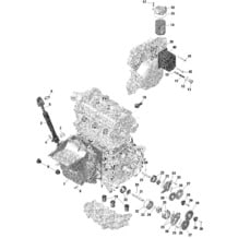 Rotax - Lubrification Du Moteur   Fabriqué à partir du 29 sept 2020 pour Seadoo 2021 GTI 90