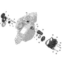 Rotax - Refroidissement Moteur   Fabriqué à partir du 29 sept 2020 pour Seadoo 2021 GTI 90