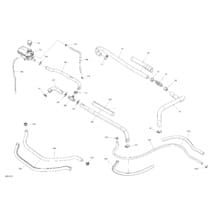 Moteur - Refroidissement pour Sea-Doo 2021 GTI 90