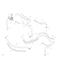 Moteur - Refroidissement pour Seadoo 2021 GTI 130