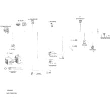 Électrique - Câblage Principal - 278003783 pour Seadoo 2021 GTI 130