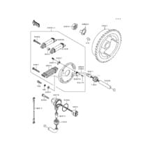 Generator pour Kawasaki 1991 550 SX