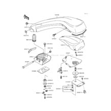 Handle Pole pour Kawasaki 1991 550 SX