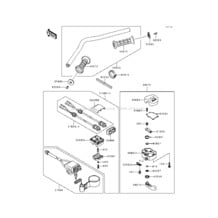 Handlebar pour Kawasaki 1991 550 SX