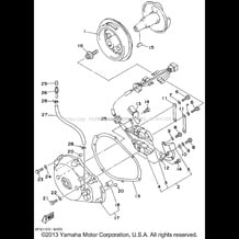 GENERATOR pour Yamaha 1999 WaveRunner WAVE RUNNER GP760 (GP760X) 1999