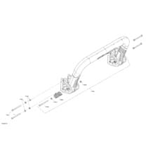 Carrosserie - Coque - Échelle pour Sea-Doo 2021 GTX PRO 130