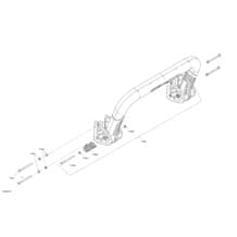 Carrosserie - Coque - Échelle pour Seadoo 2021 GTX PRO 130 iBR