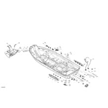 Carrosserie - Coque pour Sea-Doo 2021 RXP X 300