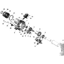 Rotax - Boîte de Vitesse IDF pour Sea-Doo 2021 RXT X 300