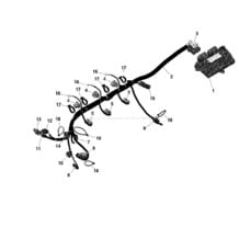 Rotax - Câblage Moteur Et Module Électronique Sans IDF pour Sea-Doo 2021 RXT X 300