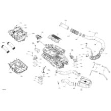 Moteur - Système pour Sea-Doo 2021 RXT X 300