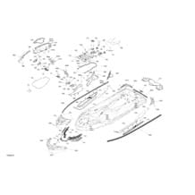 Carrosserie - Système pour Sea-Doo 2021 RXT XRS 300