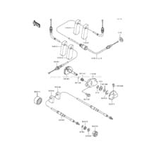 Cable pour Kawasaki 1991 650 SX