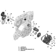 Rotax - Refroidissement Moteur - 903   Fabriqué jusqu au 5 Nov 2020 pour Seadoo 2021 SPARK 900 HO ACE