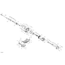 Entraînement - Propulsion - Fabriqué à partir du 6 nov 2020 pour Sea-Doo 2021 SPARK TRIXX