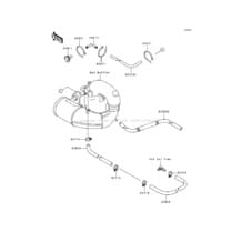 Cooling pour Kawasaki 1991 650 SX