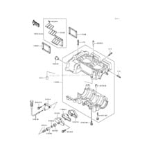 Crankcase pour Kawasaki 1991 650 SX