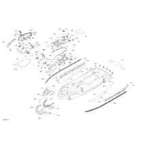 Carrosserie - Système pour Sea-Doo 2021 FISH PRO 170