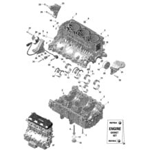 ROTAX - Carter pour Seadoo 2022 GTI 130