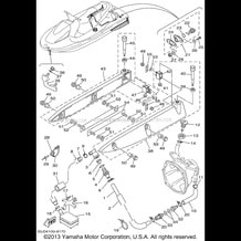 HULL DECK pour Yamaha 1999 WaveRunner WAVE RUNNER GP800 (GP800X) 1999
