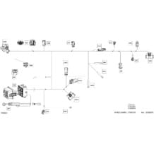 Électrique - Câblage Principal - 278003783 pour Seadoo 2022 GTX 170